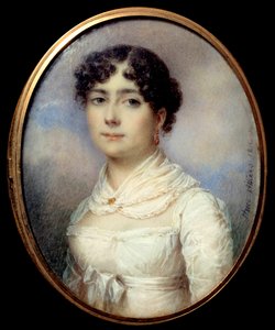 Portret van de Engelse avonturier Sophie Dawes, barones van Feucheres