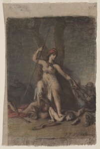 Vrijheid door Jean Francois Millet