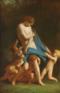 Liefde Triomfantelijk, c.1847-48 door Jean Francois Millet