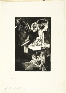 Schetsen door Jean Francois Millet