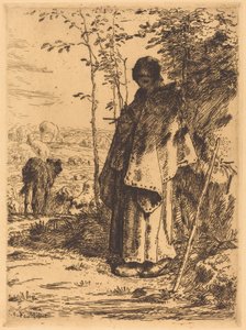De Grote Herderin door Jean Francois Millet