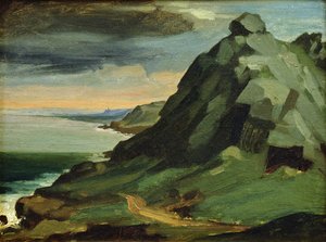 De rots van Catel, of de kliffen van Den Haag, 1844