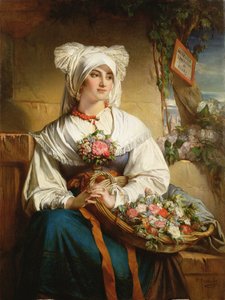 Een Bloemenmeisje uit Triëst