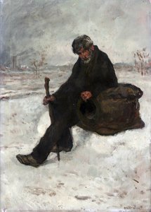 Een filosoof, Cheminot in de sneeuw
