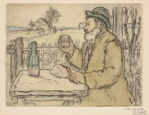 A Votre Santé door Jean Francois Raffaelli