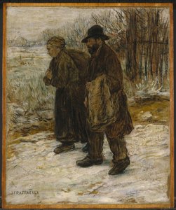 Parijse voddenrapers, ca. 1885 door Jean Francois Raffaelli