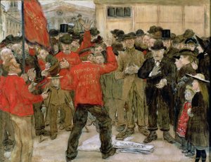 Het Leger des Heils door Jean Francois Raffaelli