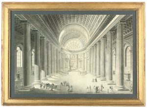 Église de St. Philippe du Roule, Parijs door Jean Francois Therese Chalgrin