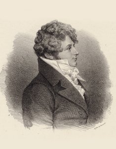 Portret van pianist en componist Daniel Steibelt door Jean François Benard