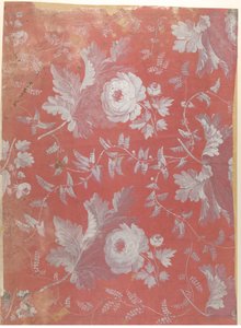 Ontwerp voor zijden patroon, ca. 1780-1825 door Jean François Bony.