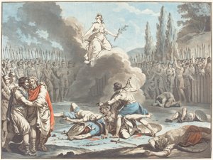Het Gevecht van de Horatii en de Curatii
