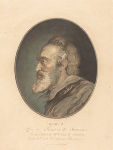 Hendrik IV door Jean François Janinet after Sir Peter Paul Rubens