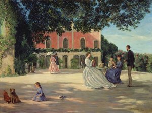 Familie Reünie op het Terras bij Meric