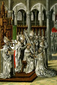 De kroning van Hendrik IV van Engeland, 13 oktober 1399 door Jean Froissart