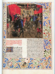 Toen een groep wilden met harige jassen een bruiloft aan het hof verstoorde, vlogen hun kostuums in brand ... door Jean Froissart