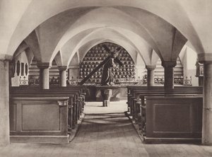 Zwitserland: Stans, de Kapel van de Doden door Jean Gaberell