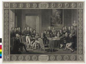 Weens congres 1814/1815 door Jean Godefroy