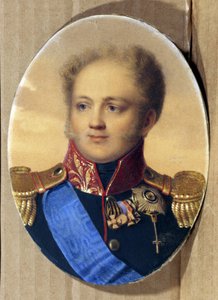 Portret van keizer Alexander I van Rusland