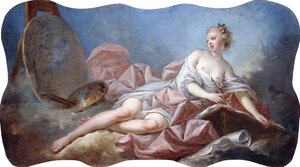 Personificatie van Schilderkunst door Jean Honore Fragonard