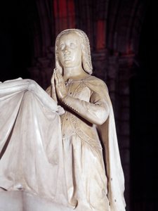 Orant van het graf van Anna van Bretagne en Lodewijk XII door Jean I Juste