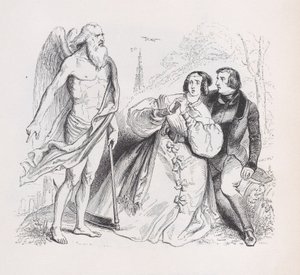 Tijd uit The Complete Works of Béranger door Jean Ignace Isidore Gérard