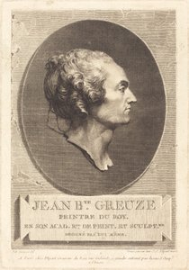 Jean-Baptiste Greuze door Jean Jacques Flipart after Jean Baptiste Greuze