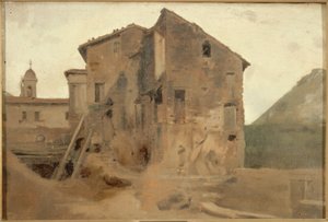 Masure op het platteland van Rome, tussen 1859 en 1864
