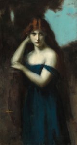 Staande vrouw