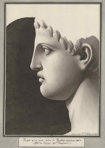 Brutus moordt zoon van Caesar door Jean Jacques Lequeu