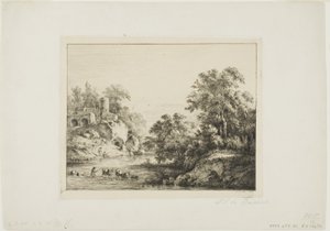 Het Kleine Voorde door Jean Jacques de Boissieu