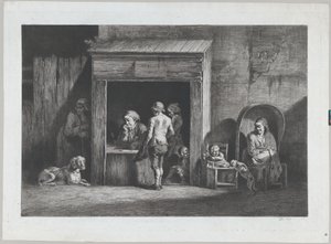 De openbare schrijver, 1790 door Jean Jacques de Boissieu