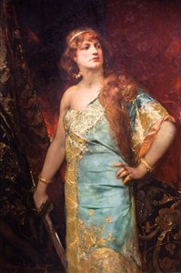 Judith, ca. 1885 (Olieverf op doek) door Jean Joseph Benjamin Constant