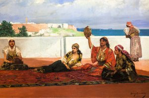 De Scharendans, ca. 1880 (Olieverf op doek) door Jean Joseph Benjamin Constant