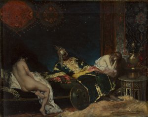 De Servische concubine, 1876