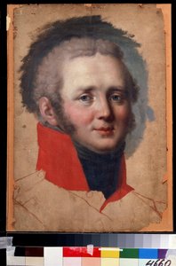 Portret van keizer Alexander I door Jean Laurent Monnier