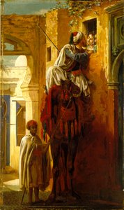 De poging door Jean Leon (attr. to) Gerome