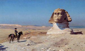 Bonaparte voor de Sfinx door Jean Leon Gerome