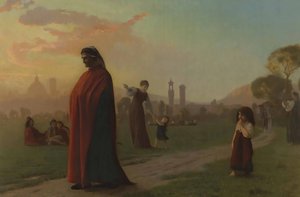Dante Hij Heeft de Hel Gezien door Jean Leon Gerome