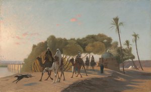 Vertrek uit de Oase, 1880s