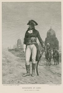 Napoleon in Caïro door Jean Leon Gerome