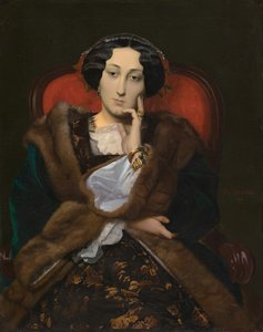 Portret van een vrouw, 1851