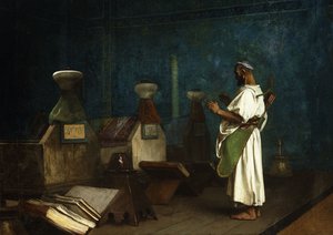 Gebed bij het graf van de sultan