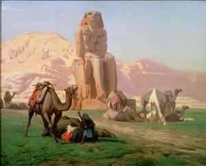 De Kolossus van Memnon, 1857