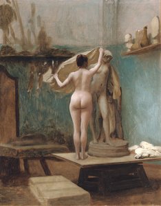 Het einde van de zitting, ca. 1896 door Jean Leon Gerome