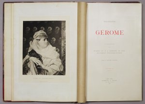 Vrouw van Constantinopel, uit Een Verzameling Werken van Jean-Leon Gerome in 100 Fotogravures, 1881 door Jean Leon after Gerome