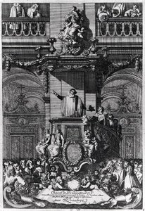 Een Prediker, 1659 door Jean Lepautre