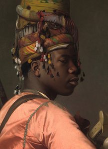 Zwart Bashi-Bazouk door Jean Leon Gerome
