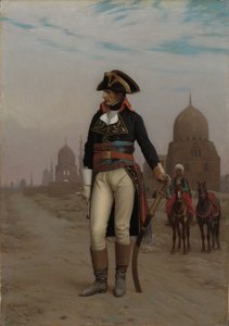 Napoleon in Egypte door Jean Leon Gerome