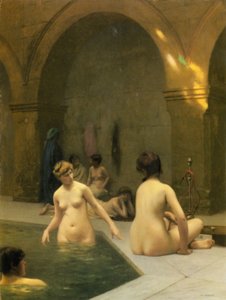 De baders door Jean Leon Gerome