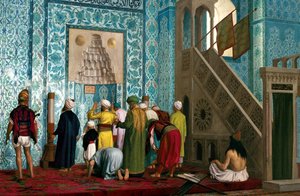 De Blauwe Moskee door Jean Leon Gerome